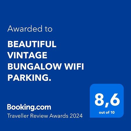 Beautiful Vintage Bungalow Wifi Parking. 라스 가예타스 외부 사진